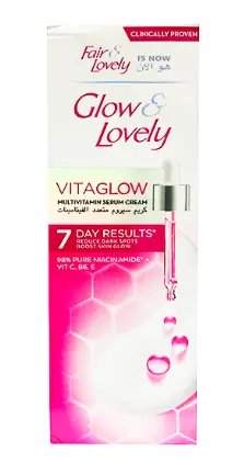 Fair Lovely Glow Lovely Vitaglow Multivitamin Serum Cream 100g