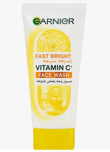 Garnier Fast Bright Vitamin C Face Wash 100ml