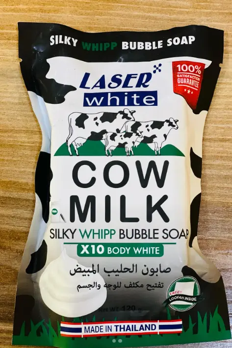 Laser White Cow Milk Soap