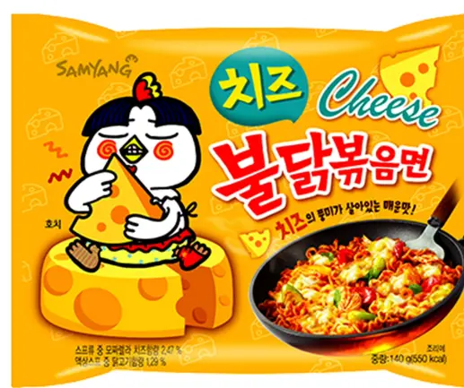 Samyang Buldak Hot Chicken Flavor Ramen Cheese 