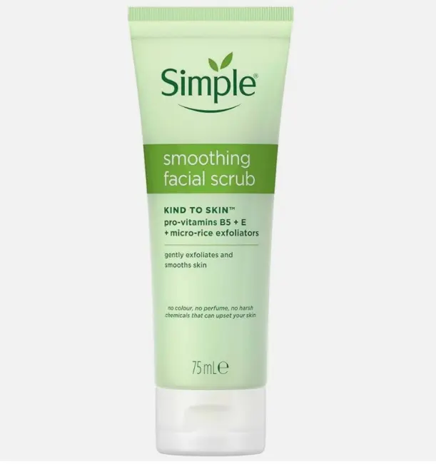 Simple Smoothing Facial Scrub 75ml