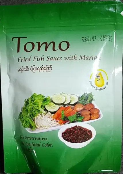 TOMO မရမ်းသီး ငံပြာရည်ကြော် (320g) 