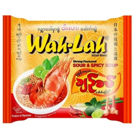 Wah-Lah ပုစွန် ချဥ်စပ်ခေါက်ဆွဲ