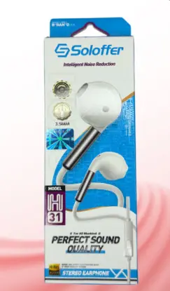 Soloffer 3.5mm Jack Earphone 37