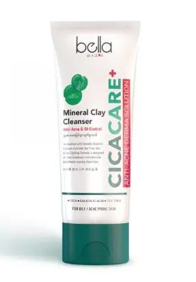 Bella Mineral Clay Cleanser ရွှံ့စေးဆေးမြင်းခွာမျက်နာသစ် 90(g)