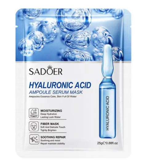 Hyaluronic Acid Ampoule Facial Mask 