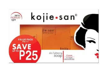 KOjic Acid Skin Lightening Soap 65g သုံးခဲပါ