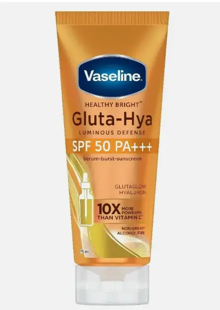 Vaseline Gluta Hya SPF 50 Radiance Defense 200ml