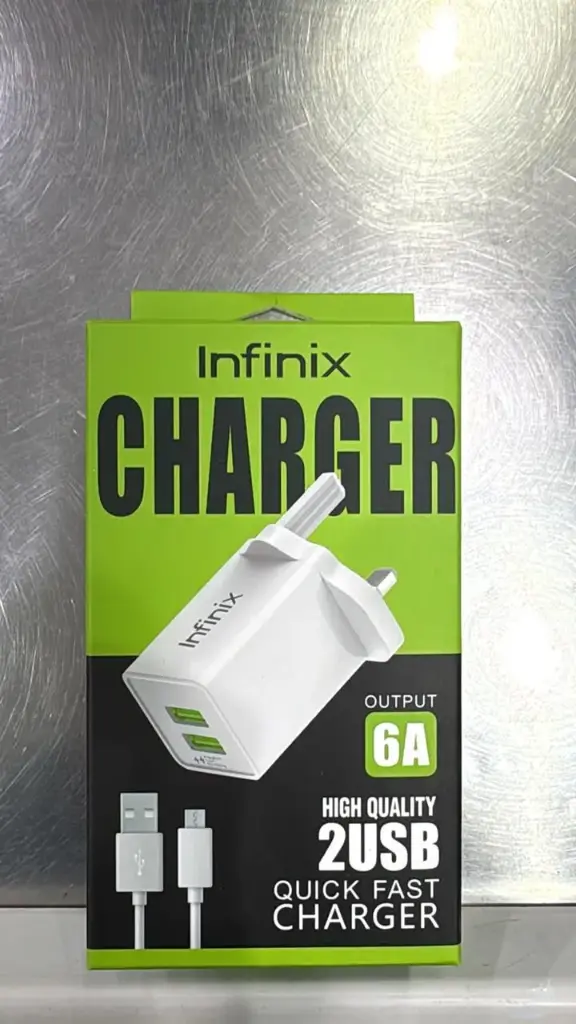 Infinix Charger Quick Fast Charger 6A