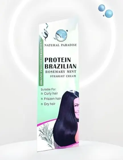 Natural Paradise Protein Brazilian Straightening Hair Cream 150ml Np 060