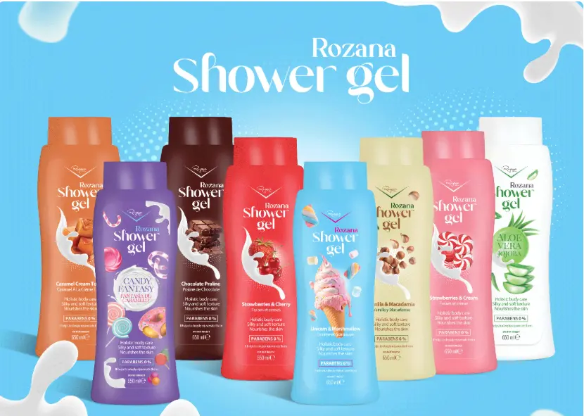 Rozana Shower Gel 650ml