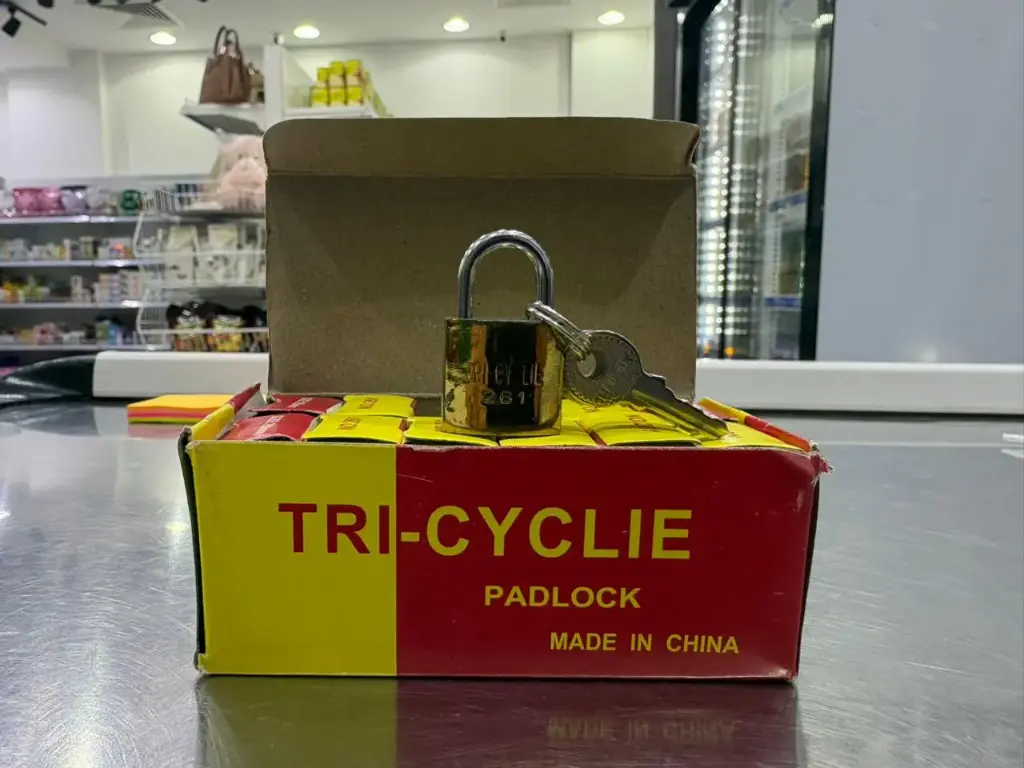 Tri Cyclie Pad loock သော့