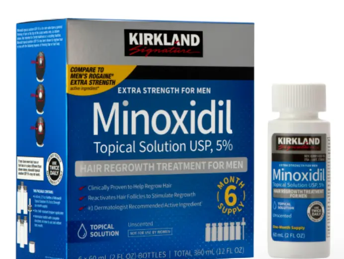 Kirkland Minoxidil Topical Solution Hair 