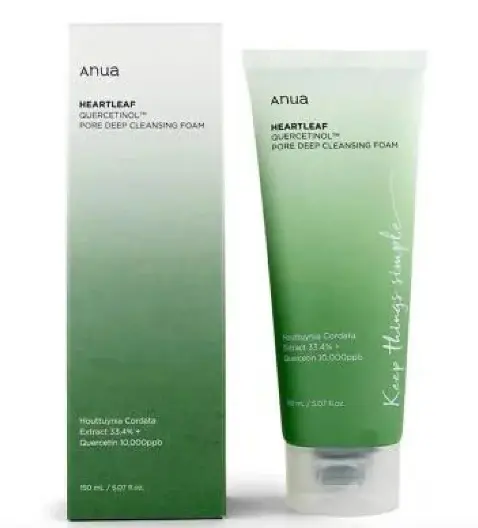 Anua Heartleaf Quercetinol Pore Deep Cleansing Foam 150ml