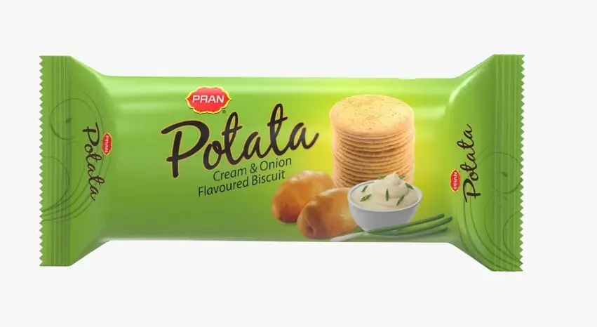 Pran Polala Cream Onion Flavoured Biscuits
