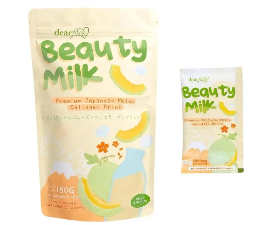 Beauty Molk Premium Japanese Melon Collagen Drink 180g 
