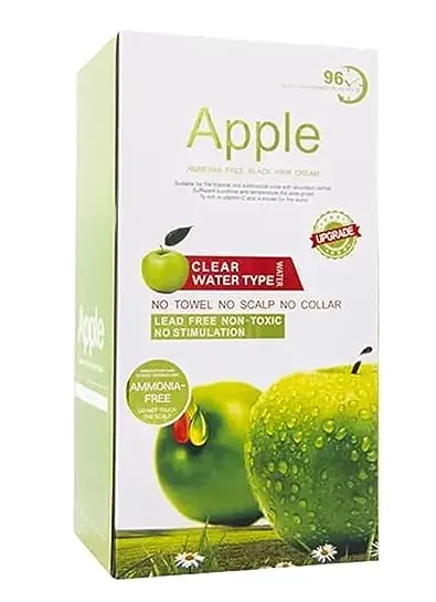 Apple Ammonia Free Black hair Cream