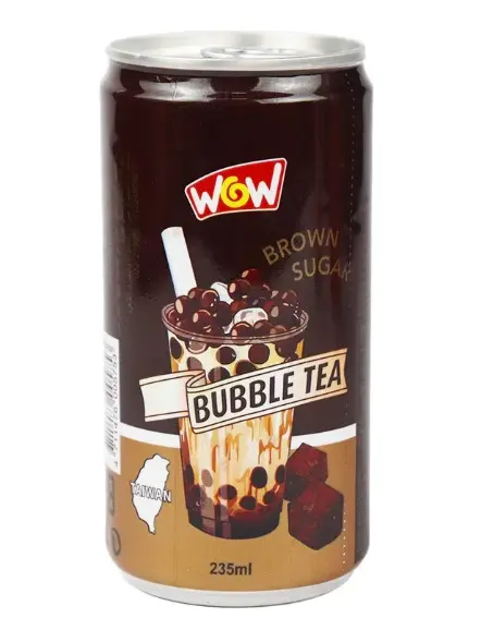 Wow Brown Sugar Bubble Tea 235ml