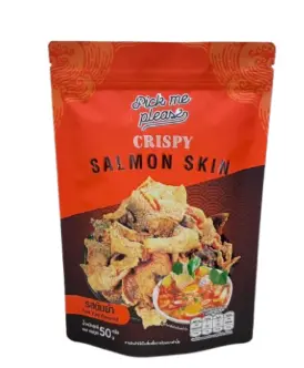 Pick Me Pleause Crispy Salmon Skin အနီ