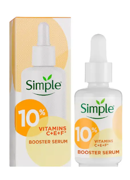 Simple Vitamins C E F Boster Serum