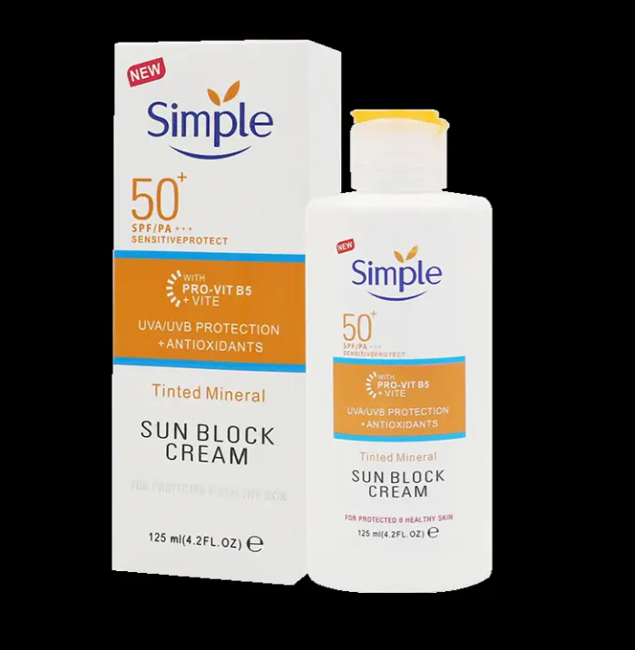 Simple Sun Block Cream Spf 50