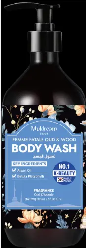Muldream Femme Fatale Oud Wood Body Wash 300ml