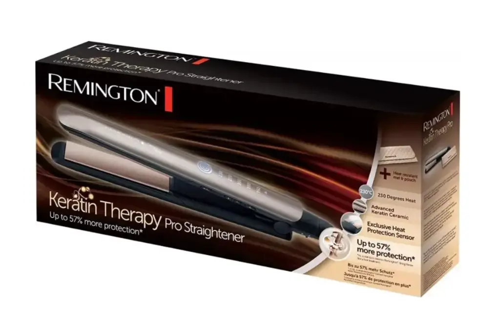 Redden Keratin Therapy Pro Staightener Use On Wet Or Dry Hair RD2591