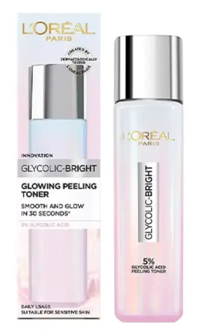 Loreal Glowing Peeling Toner 128ml