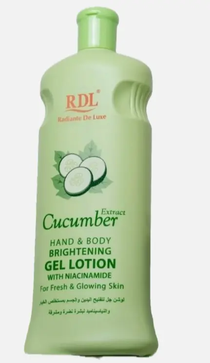Rld Cucumber Hand Body Brightening Gel Lotion