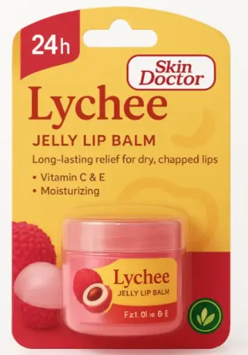 [WH02170] Skin Doctor Lychee Jeelly Lip Balm