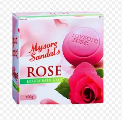 [WH02408] Mysore Sandal Soap Rose 150g