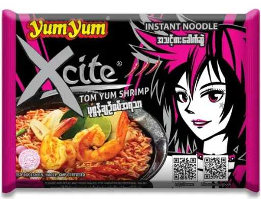 [WH02525] Xcite ပုဇွန်ချည်စပ်အရသာခေါက်ဆွဲ