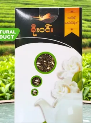 [WH02621] စိုးဝင်းစံပယ်ပန်းလက်ဖက်ခြောက်