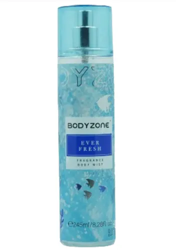 [WH02730] Body Zone Ever Fresh Fargance Body Mist 245ml