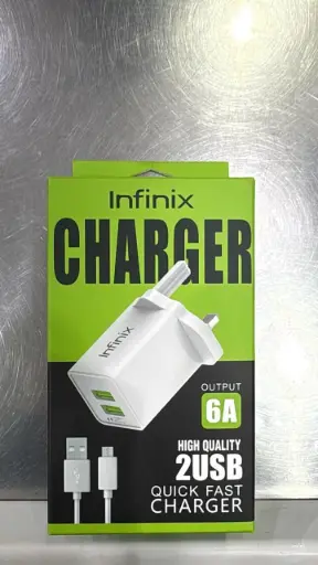 [WH02840] Infinix Charger Quick Fast Charger 6A