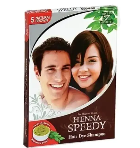 [WH02880] Henna Speedy Hair Dye Shampoo Nutural Brown