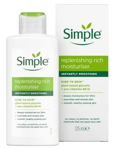 [WH02980] Simple Replenishing Rich Moisturiser 125ml