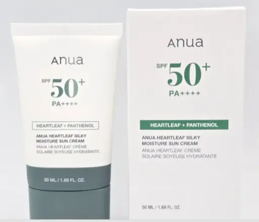 [WH03005] Anua Heartleaf Silky Moisture Mild Sunscreen 50ml