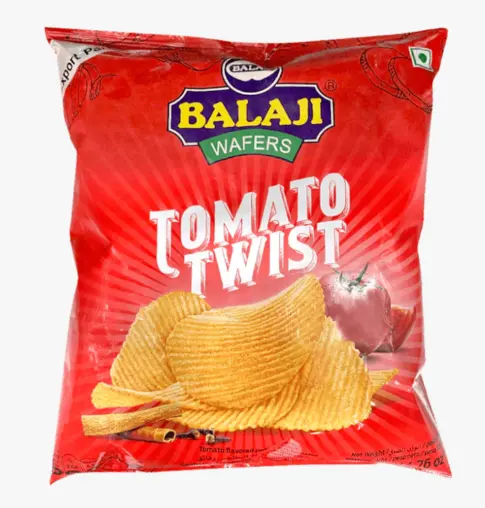 [WH03068] Balaja Wafers Crunchem Tomato Twist 135g