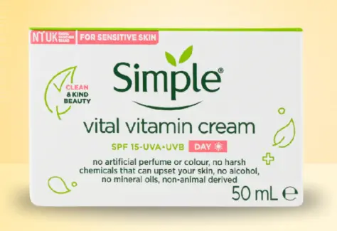 [WH03085] Simple Vital Vitamin Day Cream 50ml