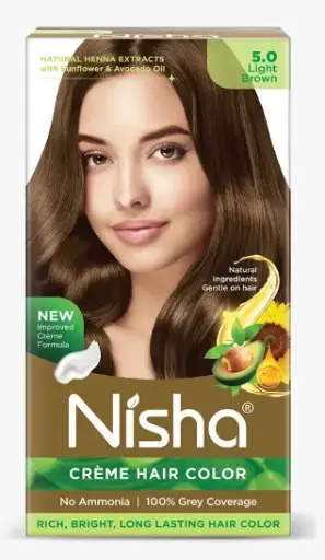 [WH03123] Nisa Light Brown Cream hair Color